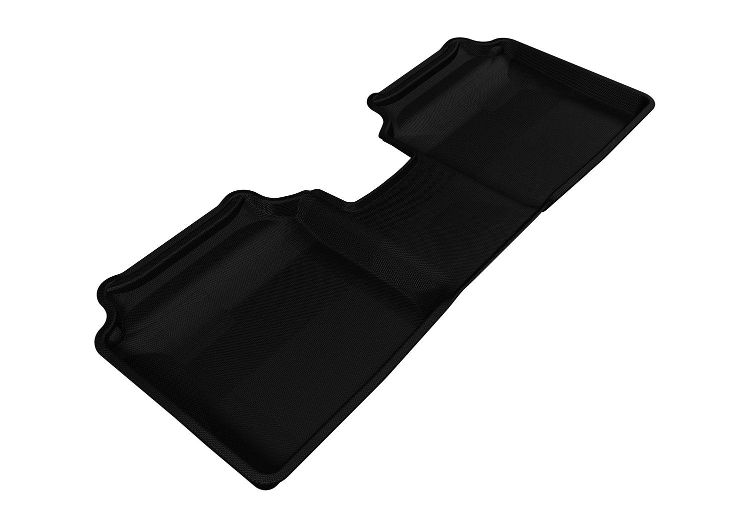3D MAXpider Kagu Custom Fit Floor Mat (Black) Compatible with Hyundai Elantra Sedan 2011-2013 / Elantra Coupe 2013 - Second Row