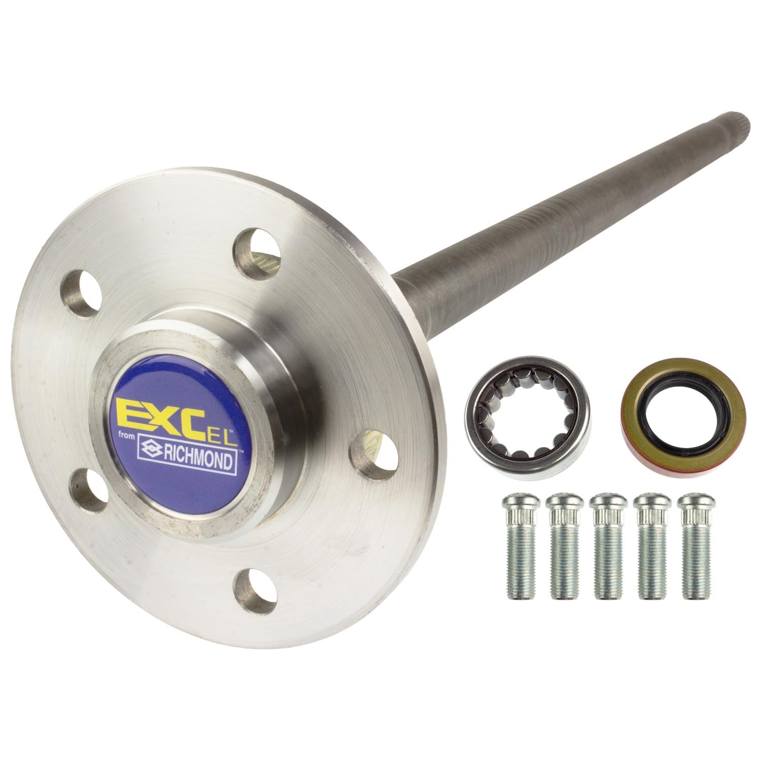 Axle Shaft Assembly EXCel For Ford 7.5", 8.8"; 32.25" Overall Length; 5 X 4.5 Lug Pattern; 28 Spline