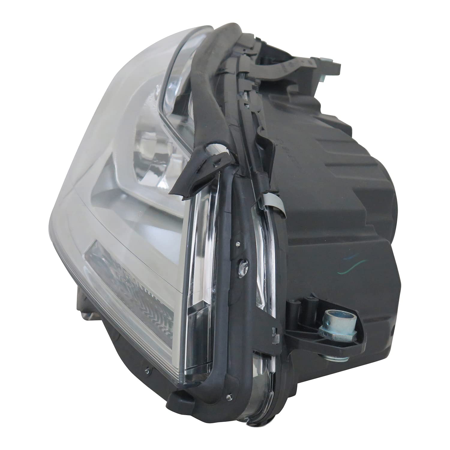 Right TYC Headlight Assembly Compatible with 2012-2014 Mercedes Benz C-Class