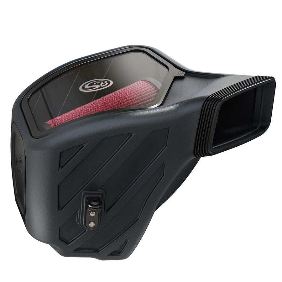 Cold Air Intake S&B Filters 75-5133 For 2019-2020 Ram 2500/3500 6.4L Hemi Gas (Oiled Cleanable, 8-ply Cotton Filter)