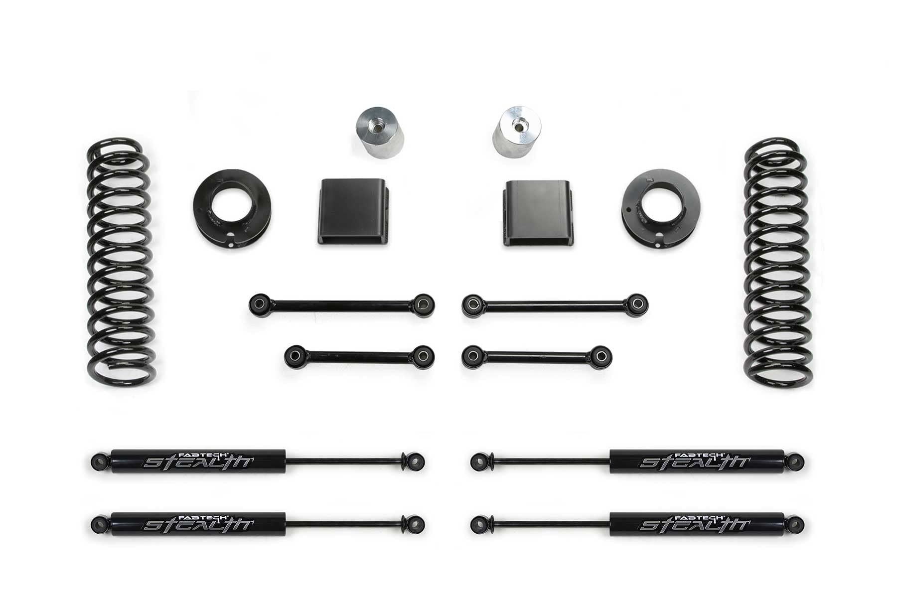 20-21 Jeep JT 4WD Diesel Fabtech 3in Sport System w/Stealth (K4190M)