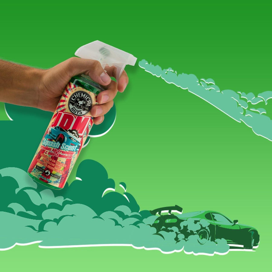 JDM Squash Scent Chemical Guys Air Freshener & Odor Eliminator (16oz)