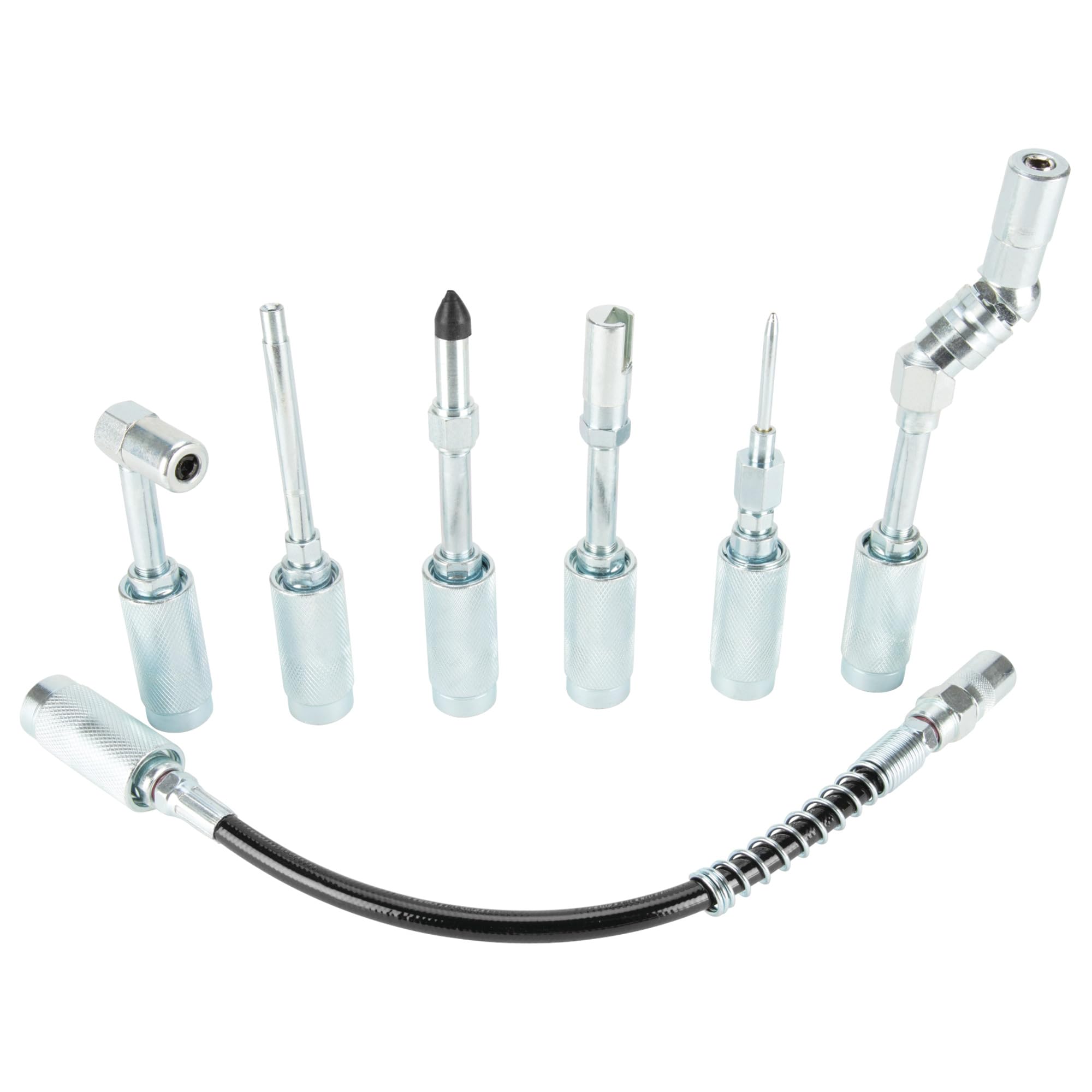 W50049 Performance Tool Cordless Grease Gun Accessories, 7-Piece