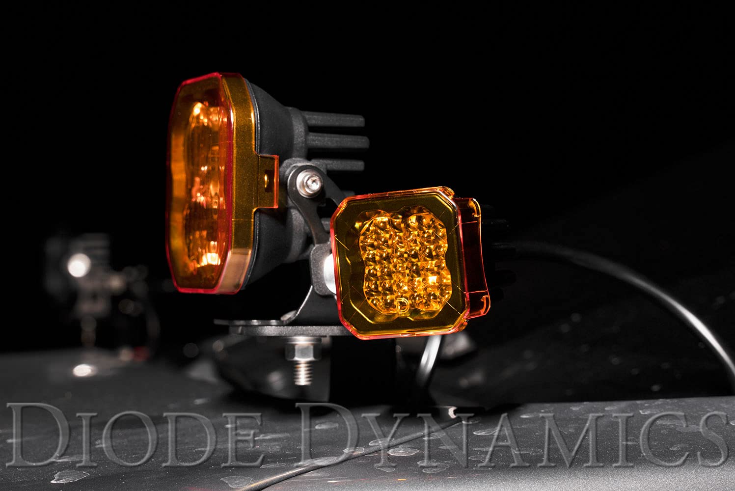 SSC1 Diode Dynamics LED Pod Cover, Yellow (one)