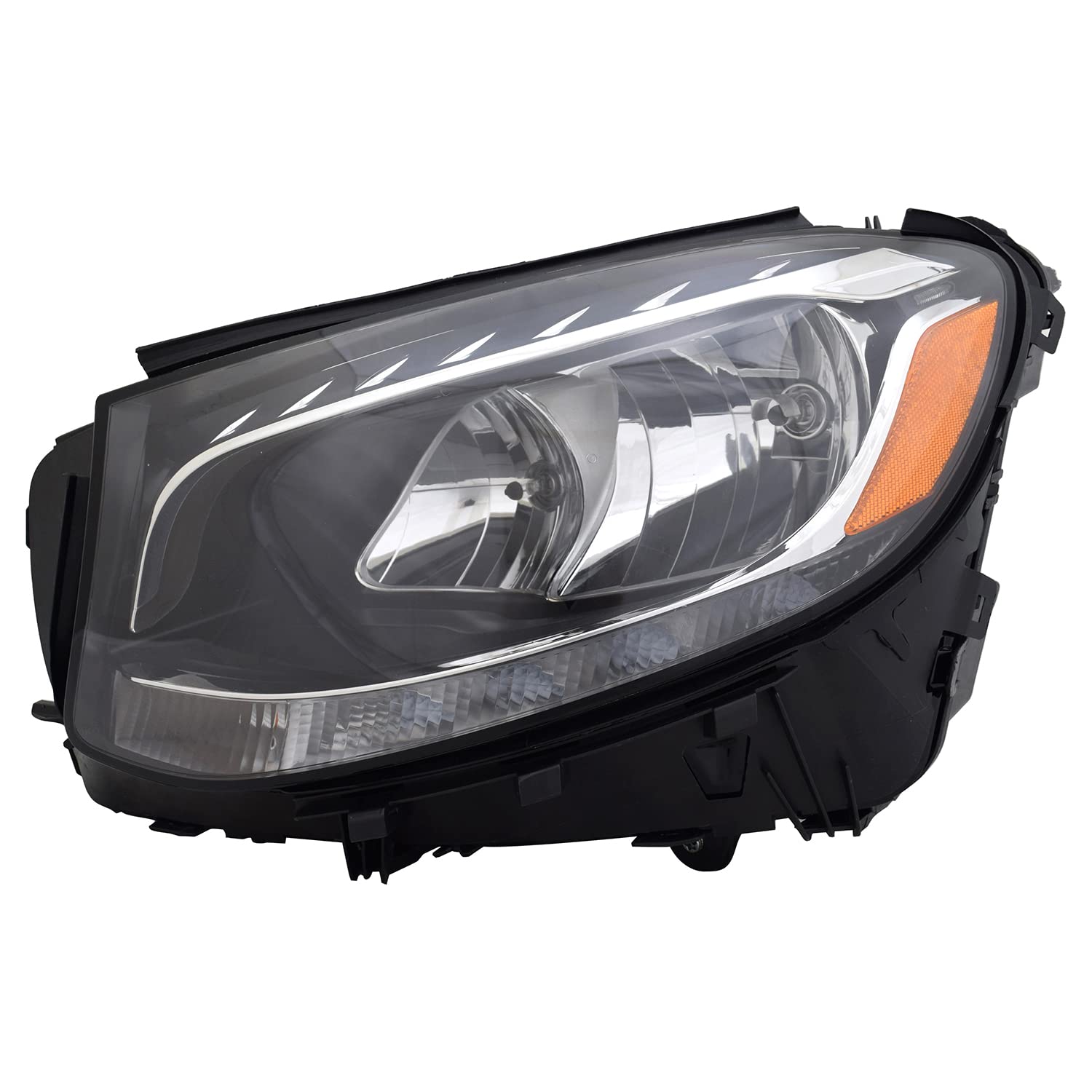 Left-Side TYC 20-9972-00 Headlight Assembly Compatible with 2016-2019 Mercedes Benz GLC-class