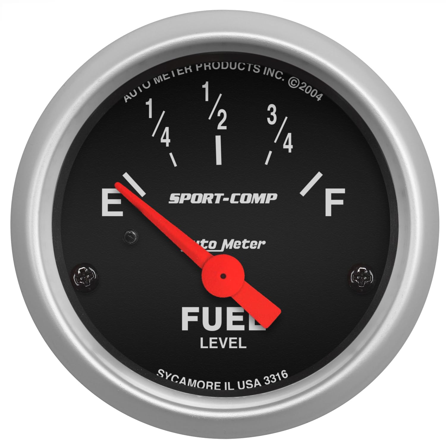 Sport-Comp Auto Meter 3316 Electric Fuel Level Gauge