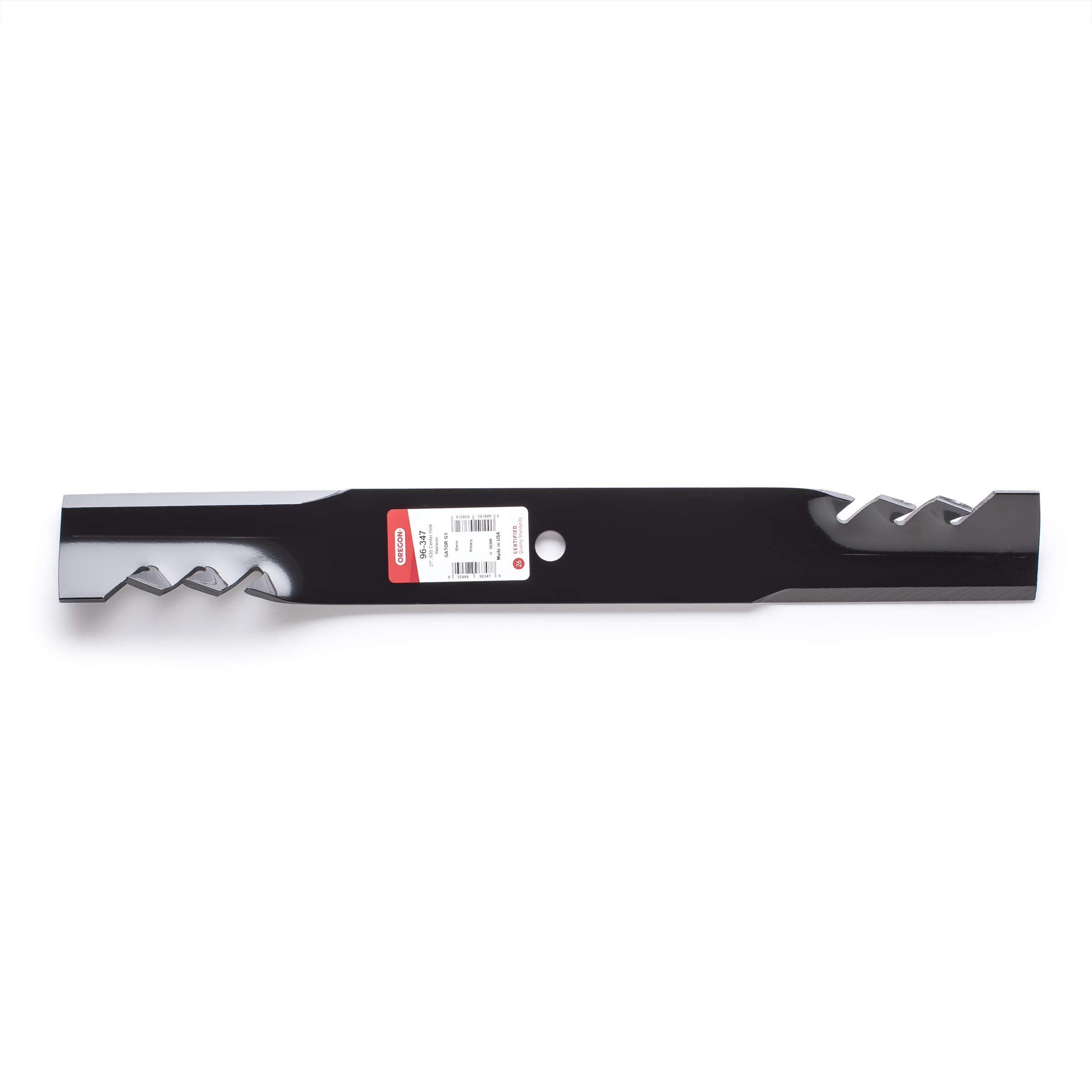 Oregon Lastec 96-347 Gator Mulcher 3-In-1 Hi Lift Replacement Lawn Mower Blade 21-Inch