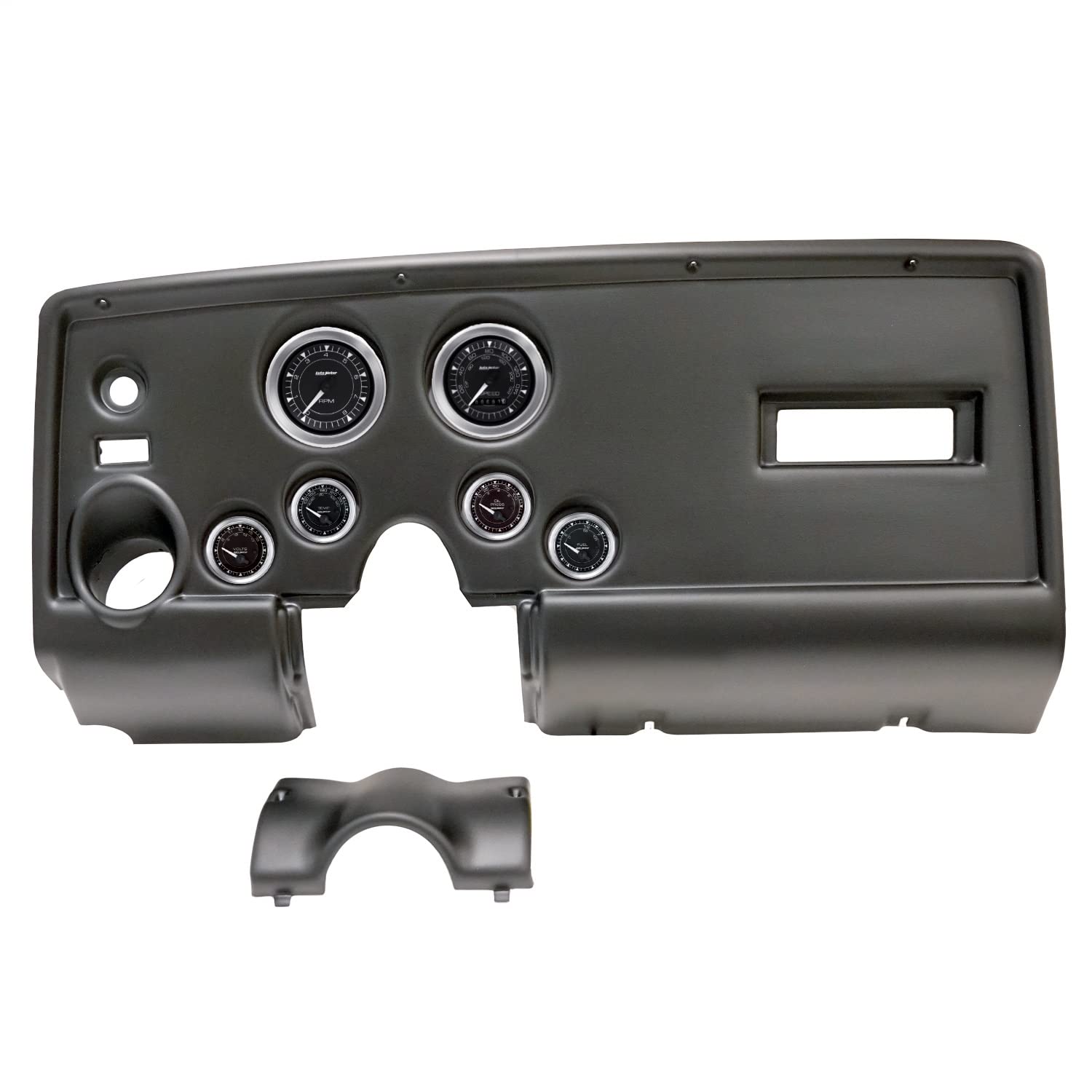 AutoMeter Dash Kit Direct Fit, (3 3/8" X2, 2 1/16" X4), Pontiac Firebird 69, Chrono (2912-04)