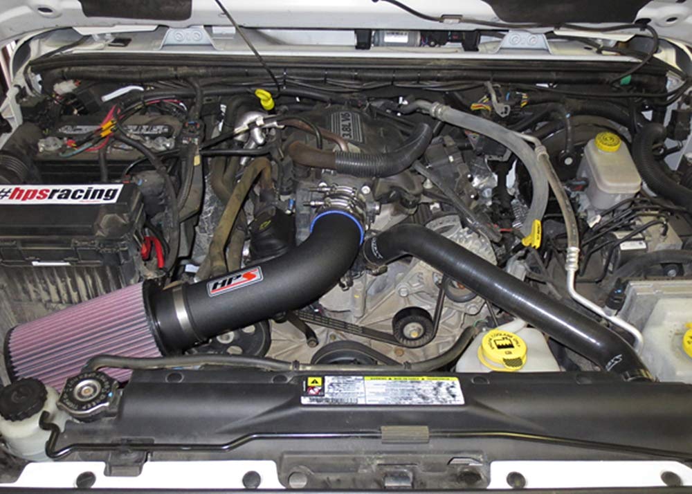 Silicone Radiator Hose Kit HPS (57-1220R-BLUE) for Jeep Wrangler JK