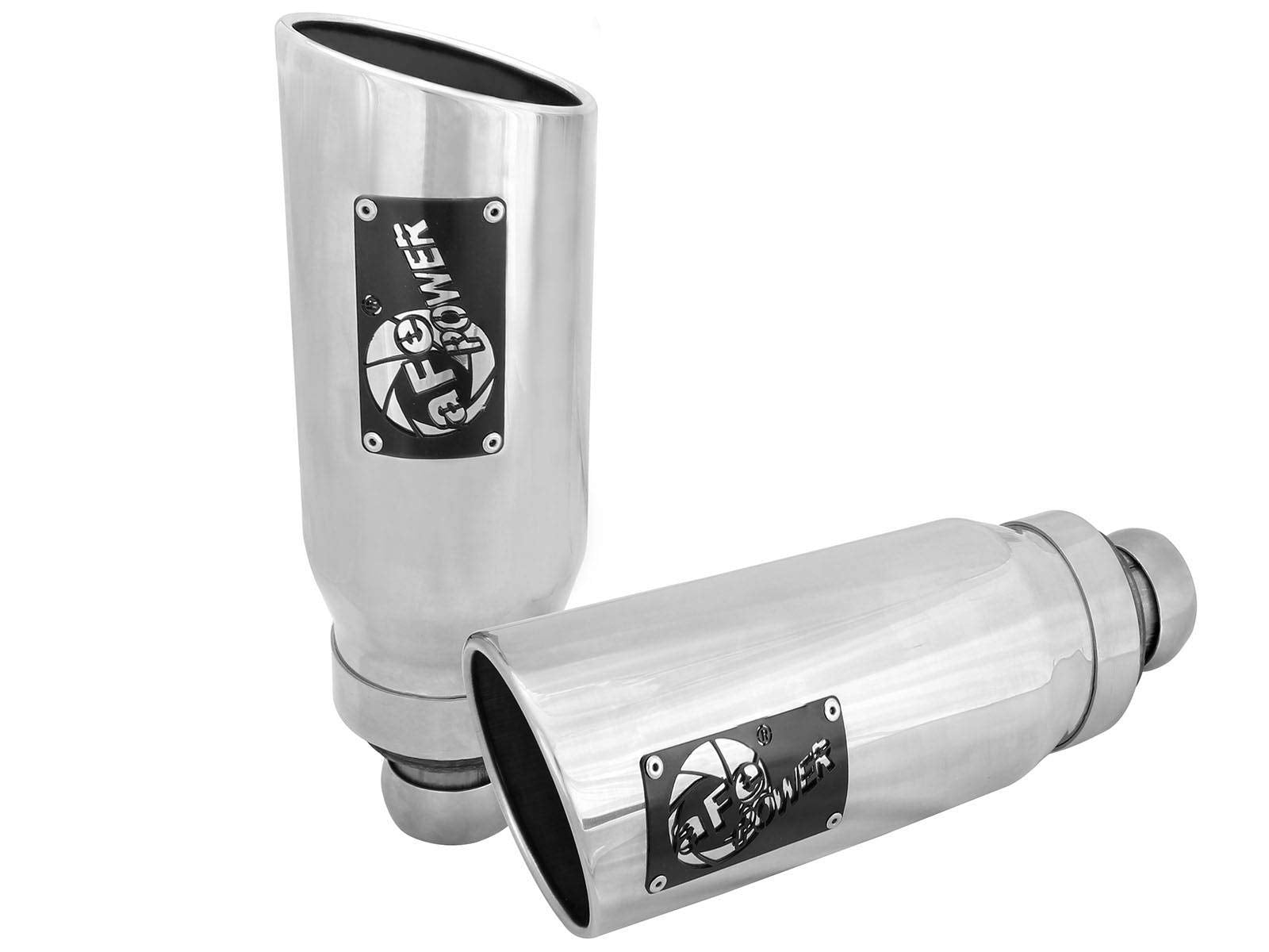 aFe Power Polished 304 Stainless Steel Exhaust Tip Upgrade for RAM 1500 V8-5.7L/V6-3.0L 49C42046-P
