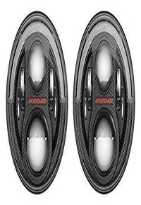 8700 Evolution J2 J.W. Speaker Carbon Fiber 7" Round 8700 Evolution J2, 2 Pack, Black