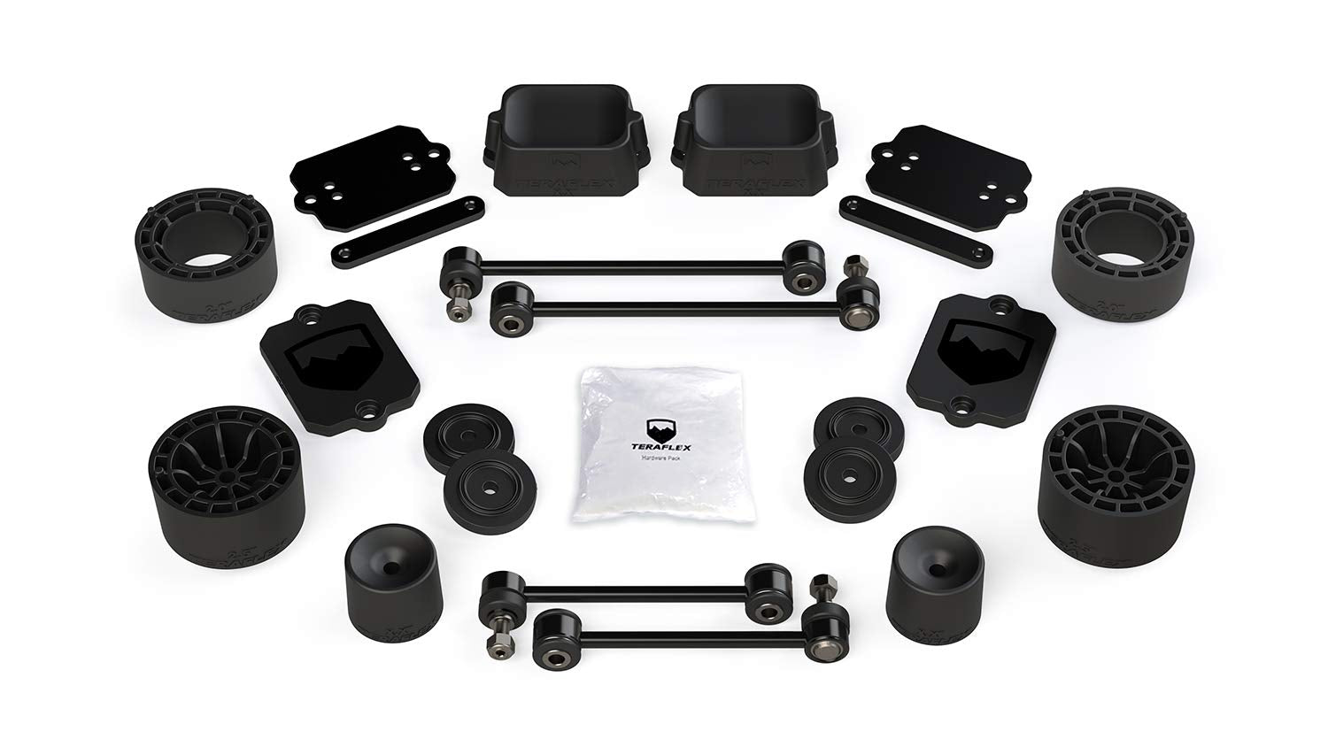 2.5" TeraFlex JL Spacer Lift (2DR Sport/Sahara), 1 Pack