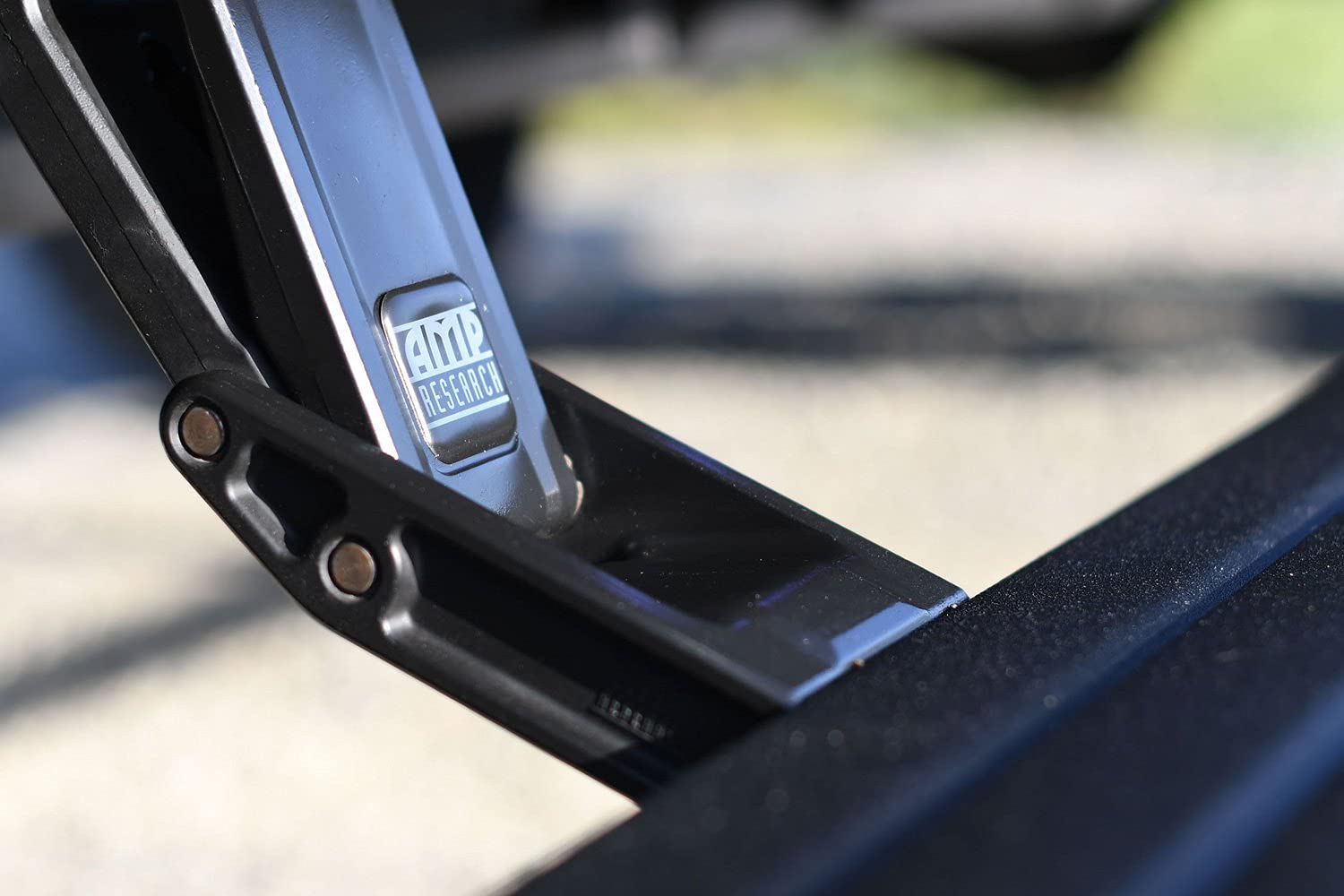 AMP Research RealTruck PowerStep Smart Series | Fits 2019 - 2024 RAM 1500 | 86240-01A | Rust Proof Aluminum Retractable Electric Steps with LED Step Lights