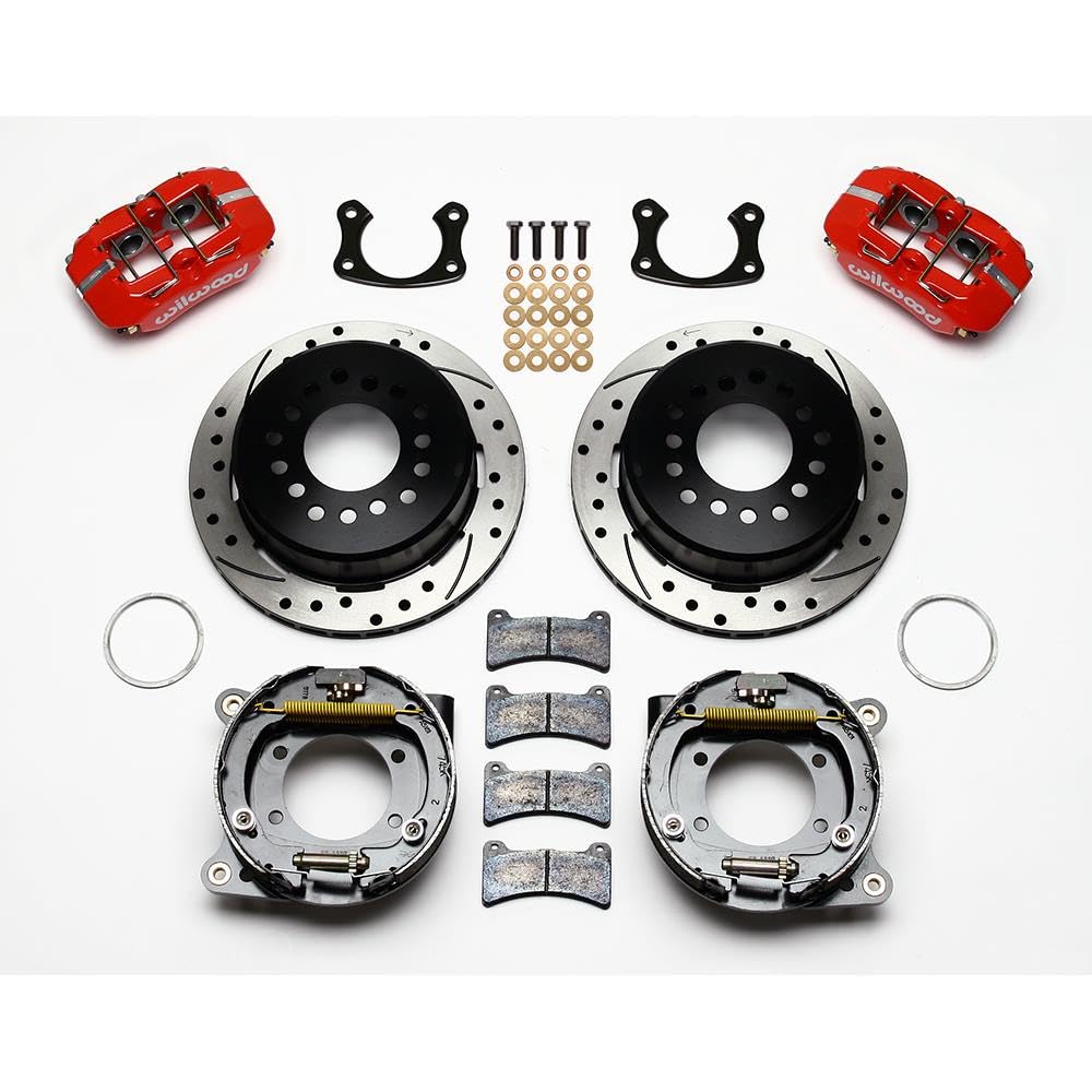 P-Brake Kit,Drill-Red FDP-LP 11.00"