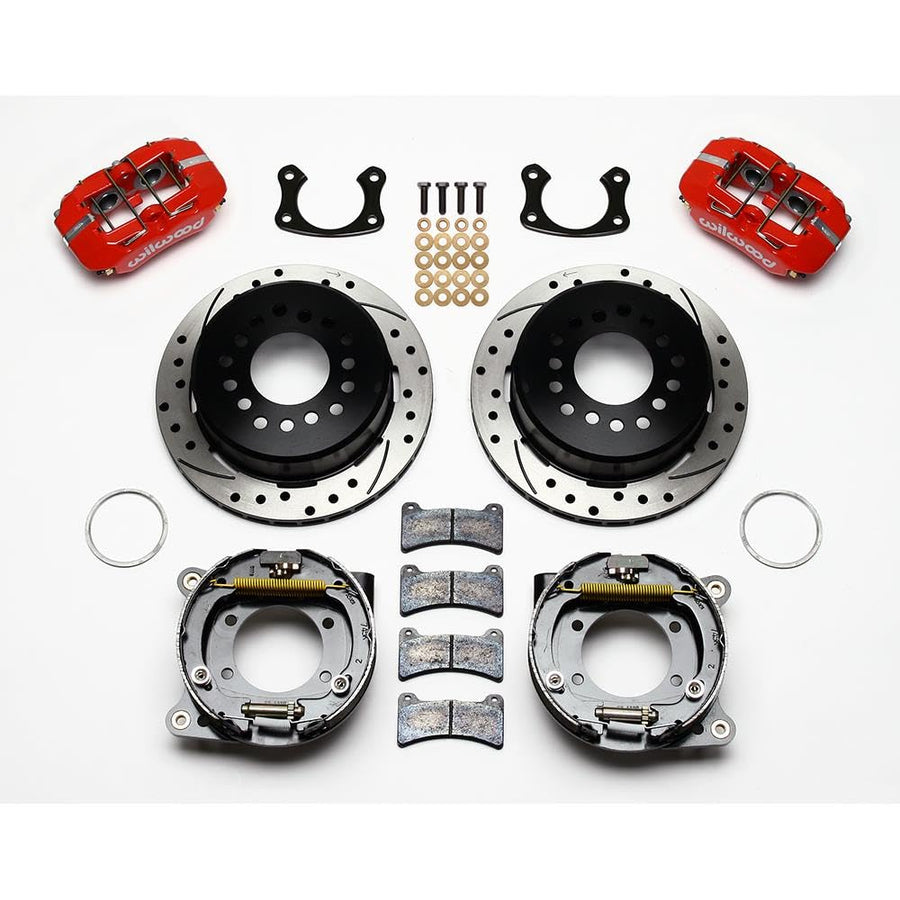 P-Brake Kit,Drill-Red FDP-LP 11.00"