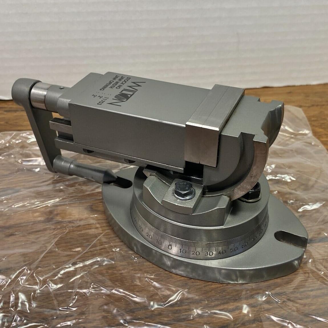 Wilton 2-Axis Super Precision Milling Vise, 2" Jaw Width, 1" Jaw Depth (Model AMV/SP-50)