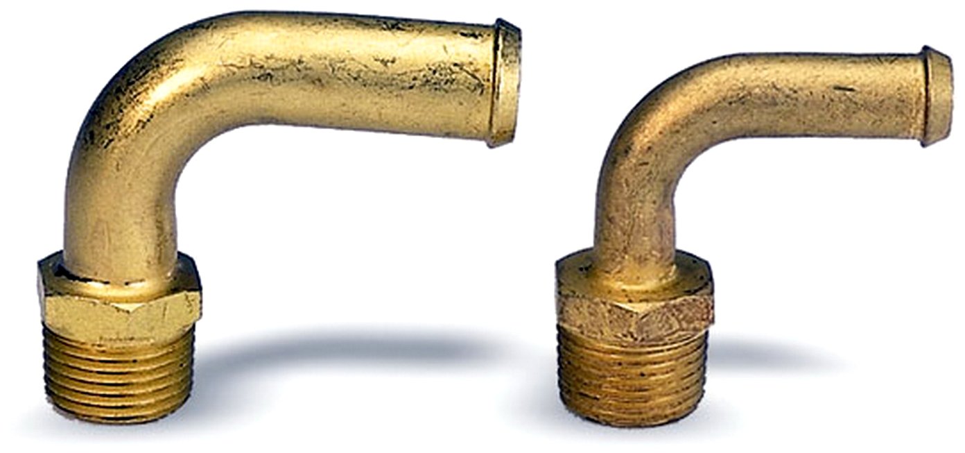 Moroso 90 DEG FITTING, 3/8 IN. TO 3/8 IN, STREAMLINED (65140)