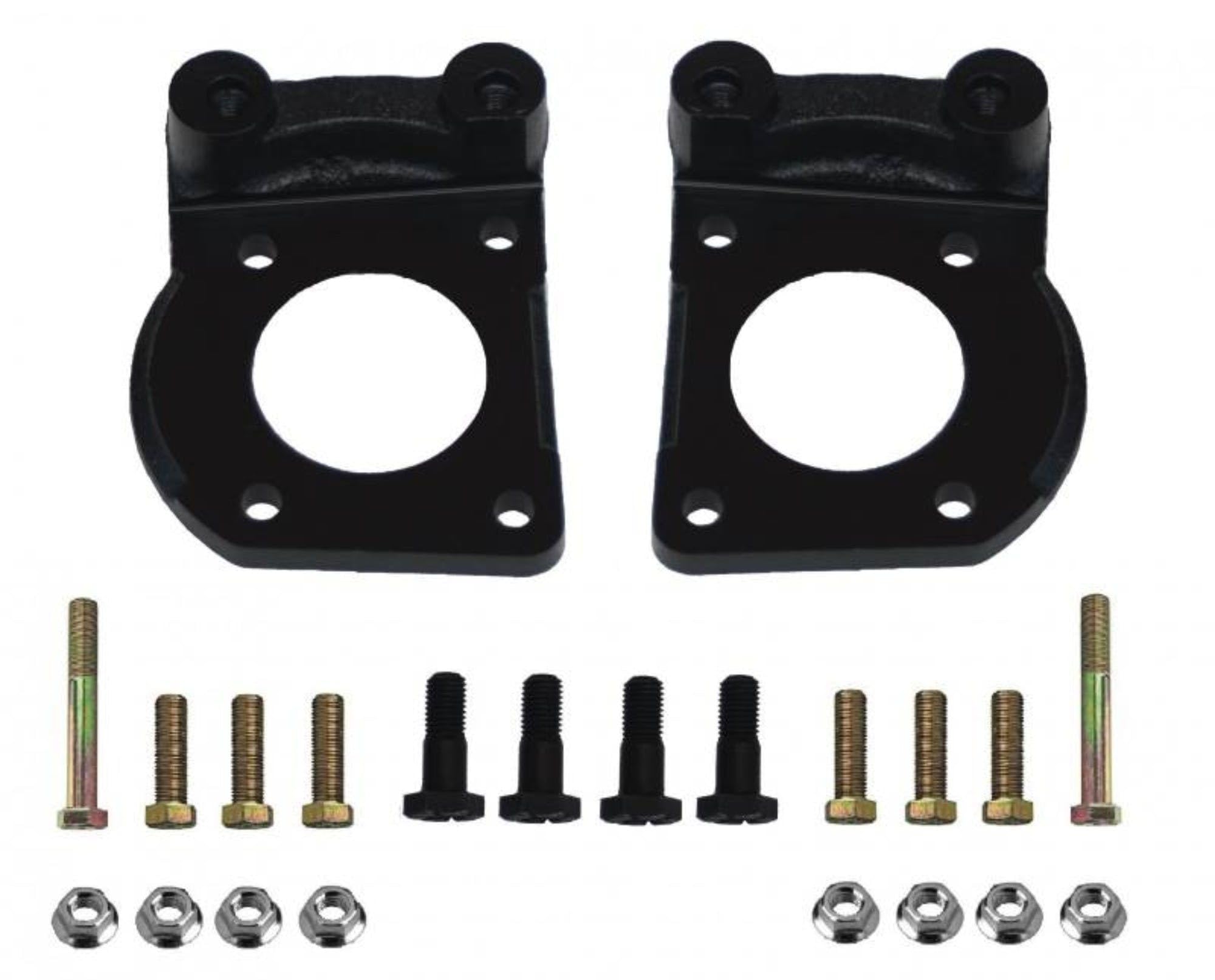 Power Disc Brake Conversion LEED BRAKES 1971-73 Mustang - 4Piston