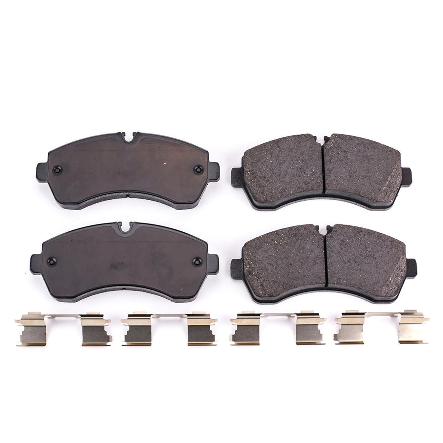 Z17 Power Stop 17-1268 Front Ceramic Brake Pads with Hardware