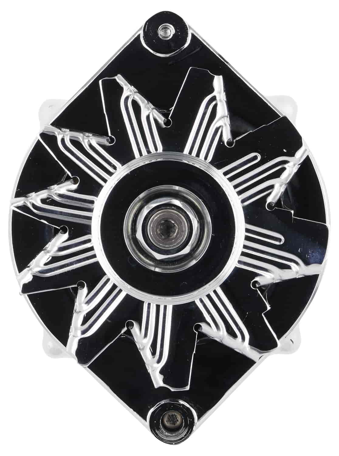 Alt Powermaster GM 12SI Chrome 100A Smooth Look™ 1V Pulley 1 or 3 Wire