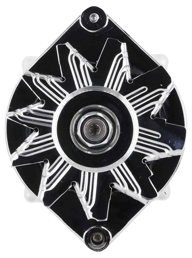 Alt Powermaster GM 12SI Chrome 100A Smooth Look™ 1V Pulley 1 or 3 Wire