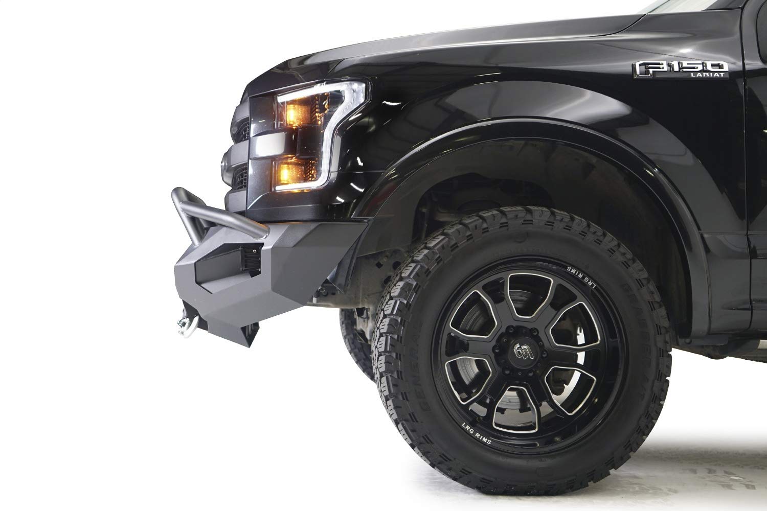 Fab Fours FF15-X3252-1 Front Matrix Bumper fits 15-17 Ford F-150 - w/Pre-Runner Guard