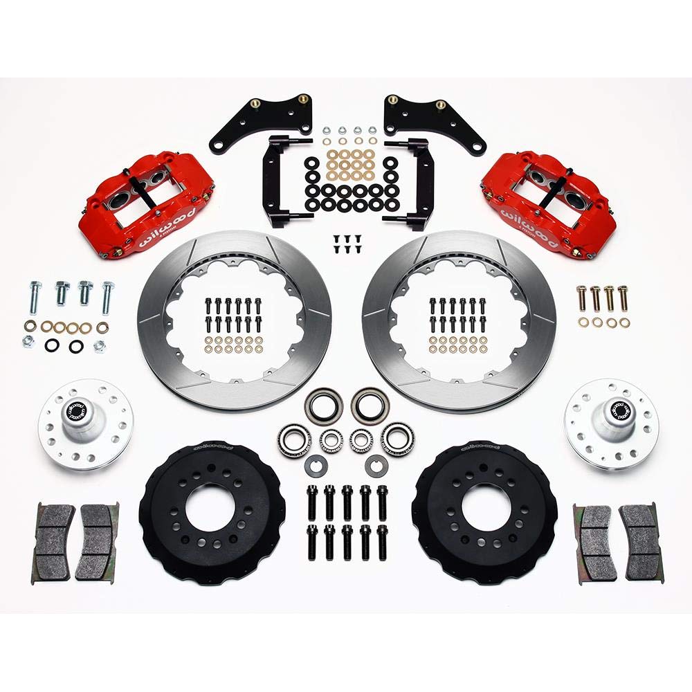 12.88" FNSL6R Hub Front Kit, Red