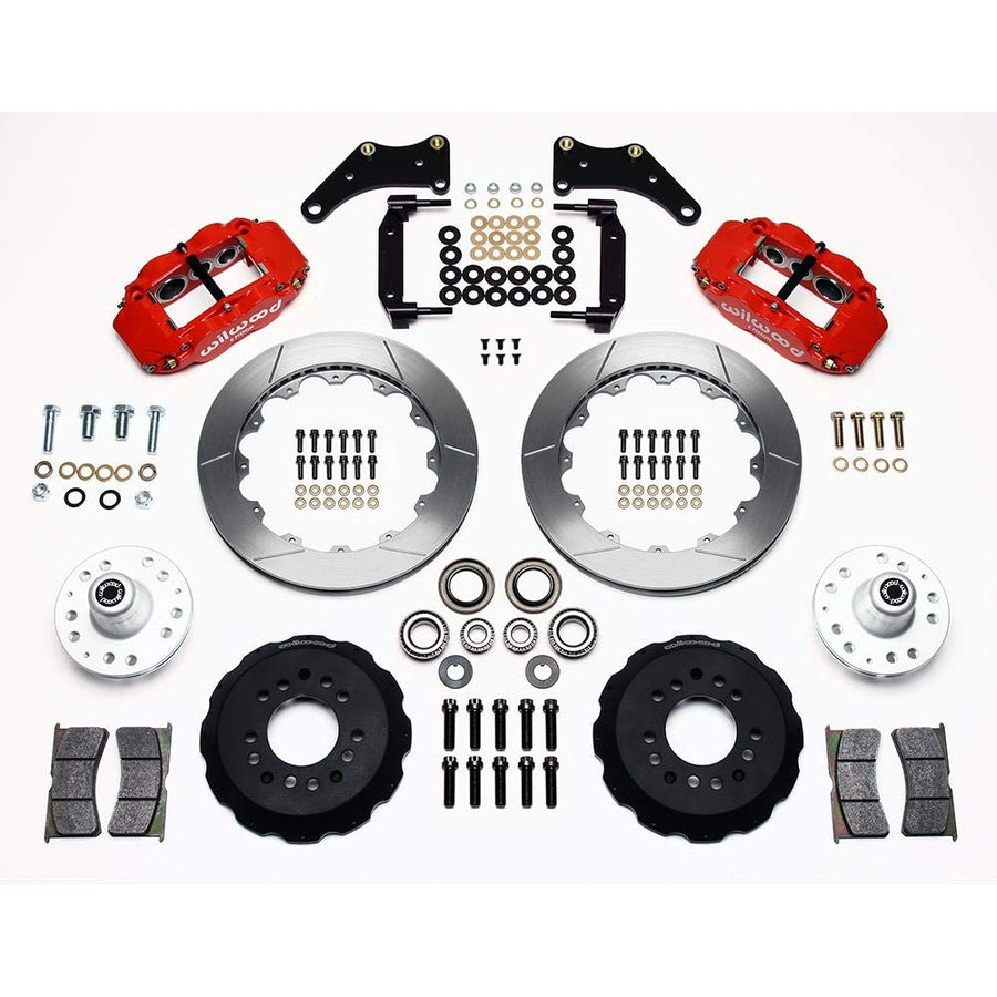12.88" FNSL6R Hub Front Kit, Red