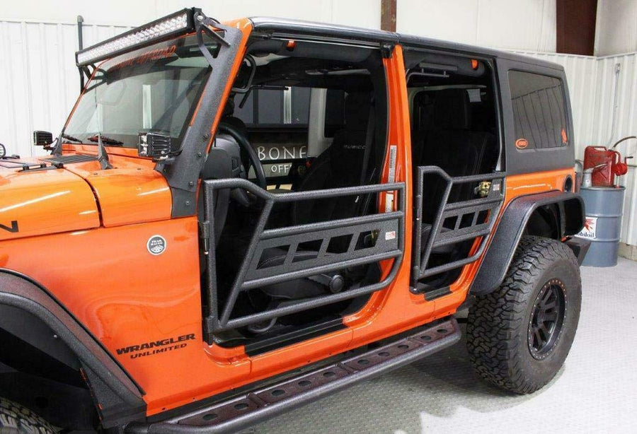 Fishbone Offroad Jeep JK FB24022 Tube Doors 07-18 Wrangler JK 4 Door Front/Rear