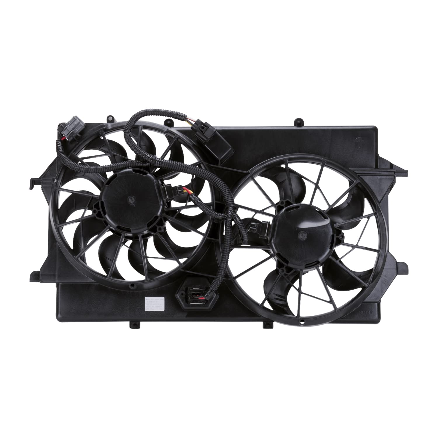 Cooling Fan Assembly TYC 621310 Compatible with 2005-2007 Ford Focus, Black