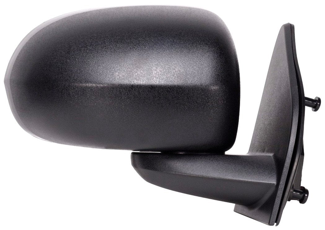 Mirror Passenger Side for Jeep Compass, Black, Foldaway, Manual (Will not fit 2017