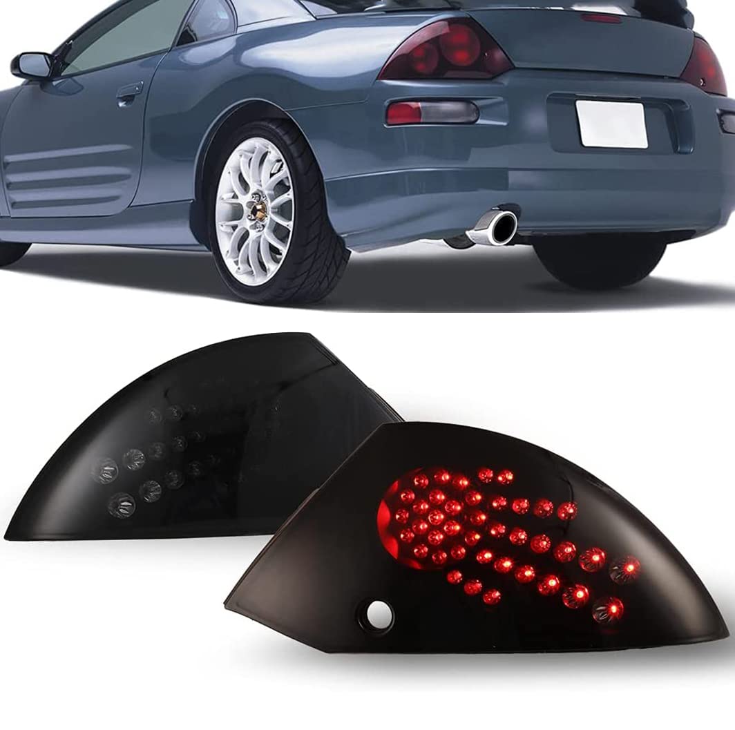 Winjet LED Tail Lights for [2000 2001 2002 2003 2004 2005 Mitsubishi Eclipse 3G] Street Series