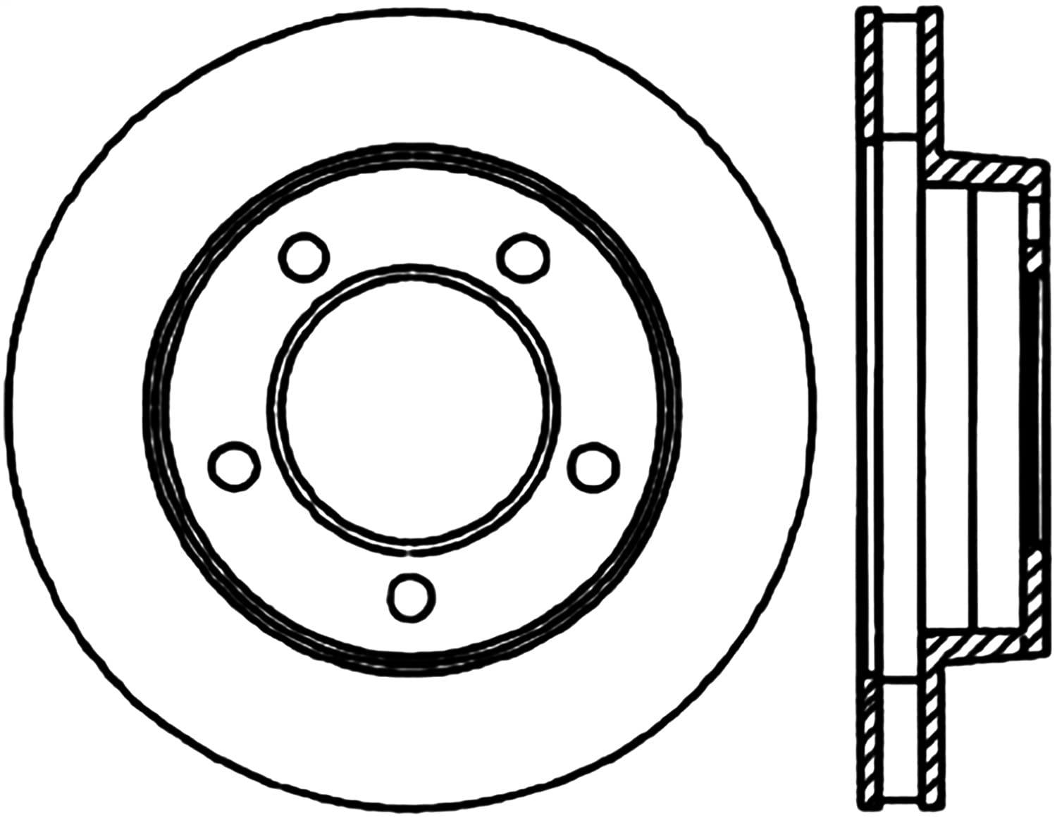 Brake Rotor StopTech (128.65013CL)