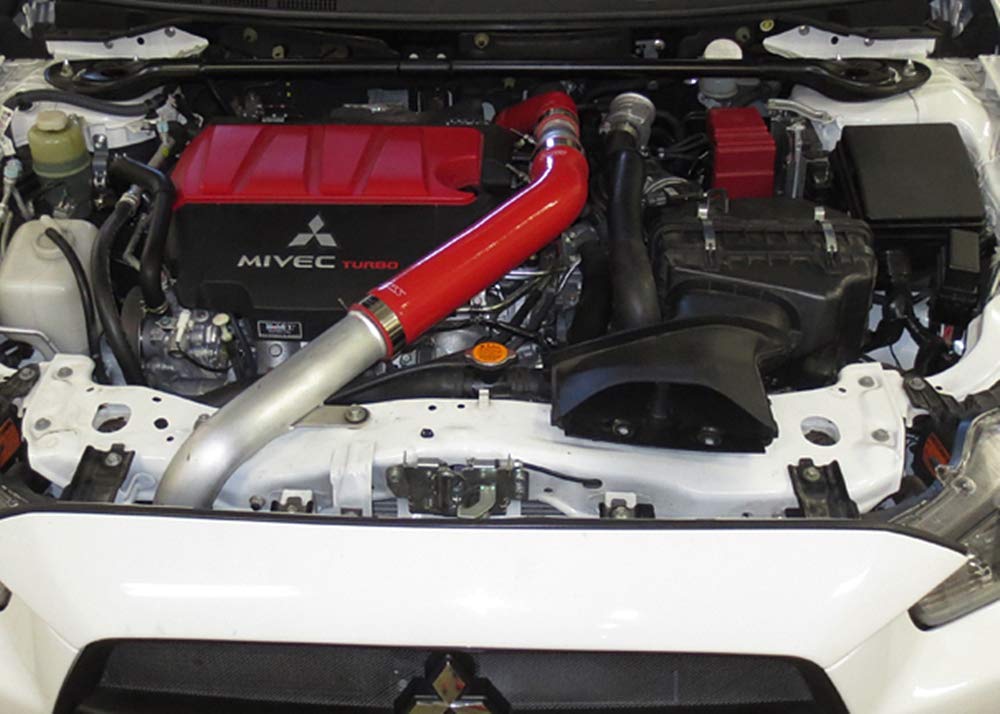 Black HPS 57-1228-BLK Silicone Intercooler Hose Kit