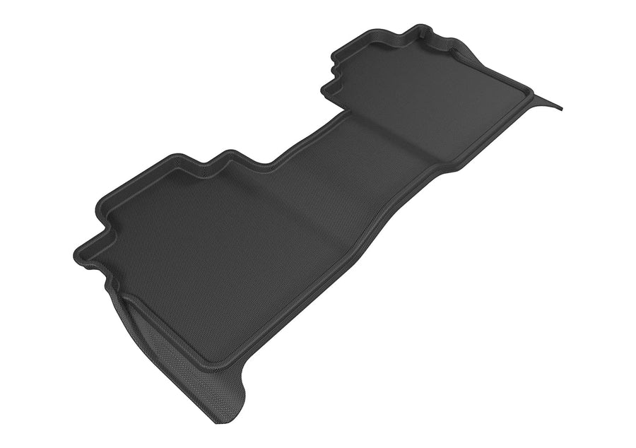 Kagu 3D MAXpider Custom Fit Floor Mat (Black) Compatible with Nissan Titan/Titan XD Crew Cab 2016-2024 - Second Row