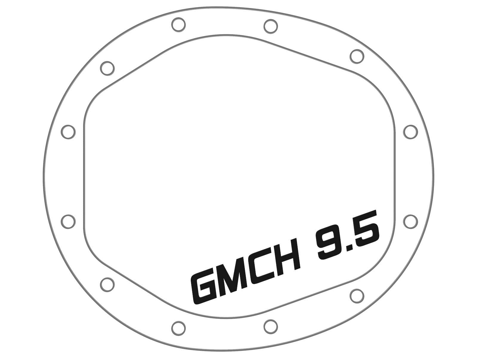 aFe POWER Rear Differential Cover Street Series Raw w/Machined Fins - #46-71140A - GM Gas Trucks/SUV's 19-24 (GMCH 9.5)