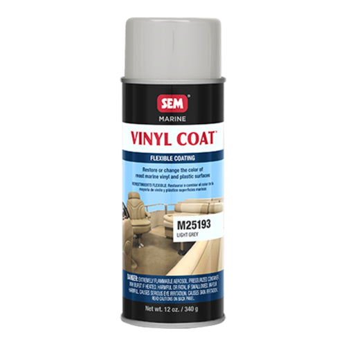 Light Grey SEM M25193 Marine Vinyl Coat - 12 oz.