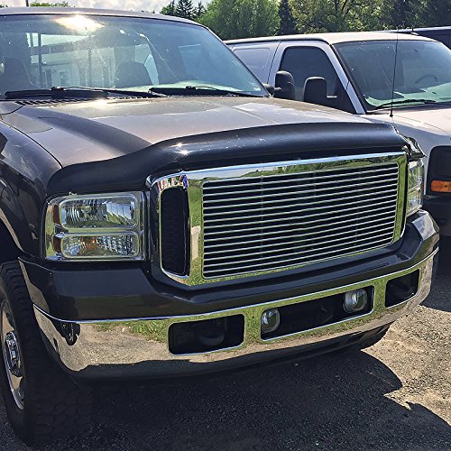 Fog Lights Spec-D Tuning Clear Lens +H10 Bulbs Compatible with Ford F250 F350 Super Duty 2005-2007, 2005 Excursion, L+R Pair Assembly