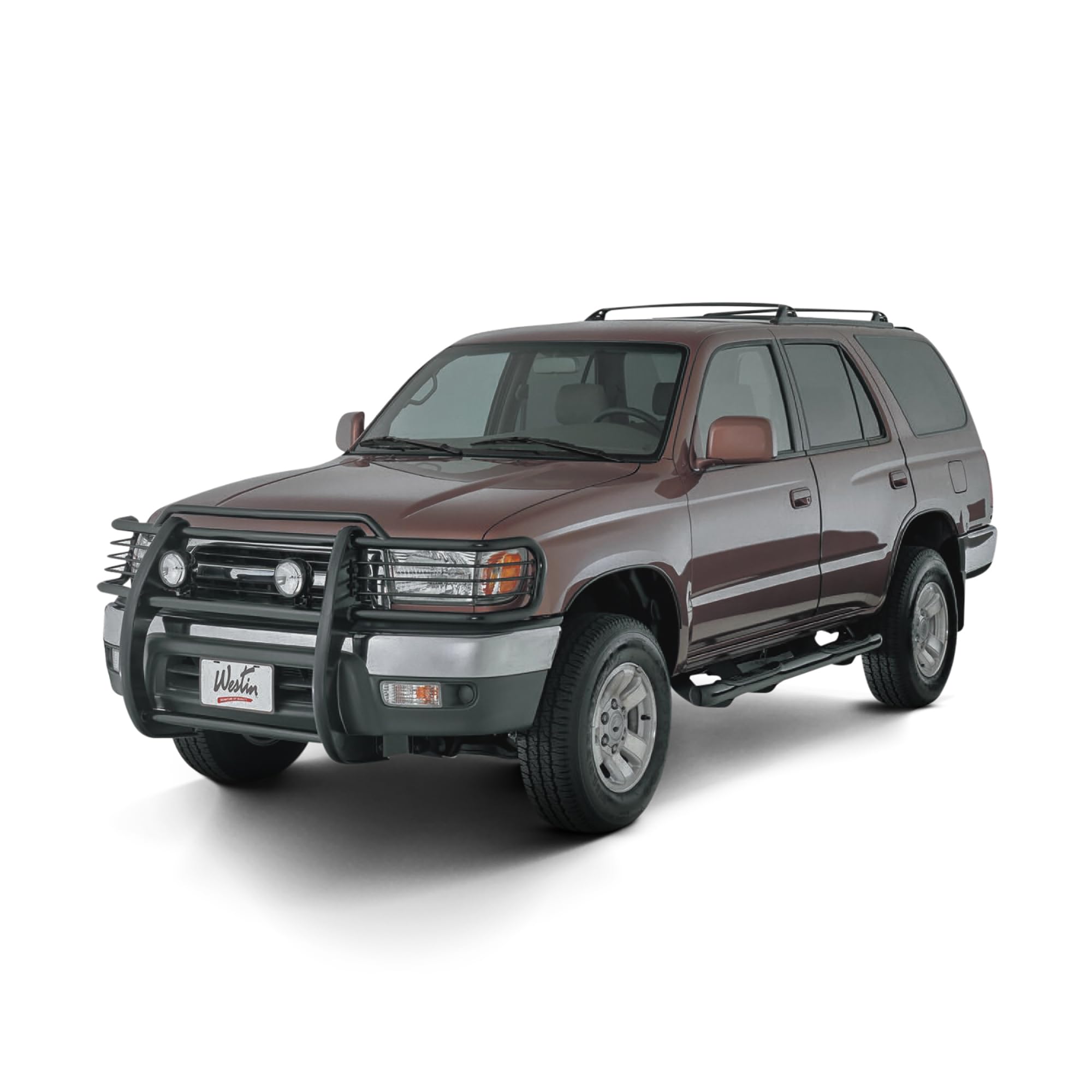 25-1455 Westin Signature 3 Round Nerf Bars fits 1996-2002 4Runner 4Door Black Pair