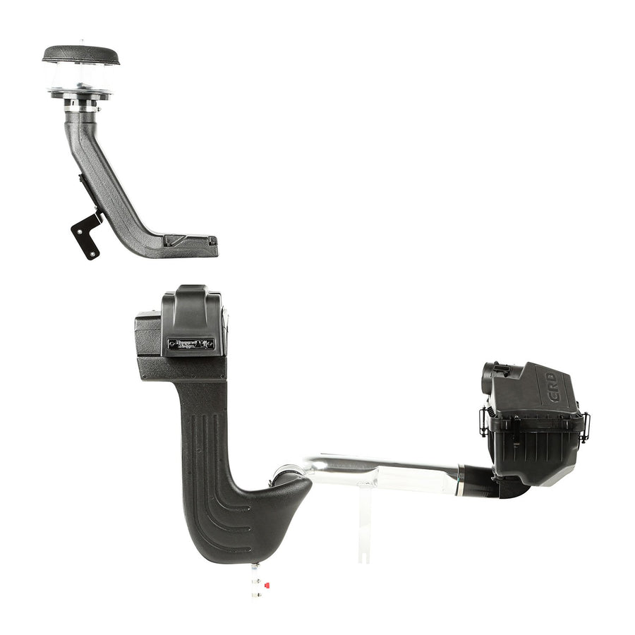 XHD Snorkel, Rugged Ridge w/Pre-Filter | 17756.24 | Fits 2007-2018 Jeep Wrangler 2.8 Diesel
