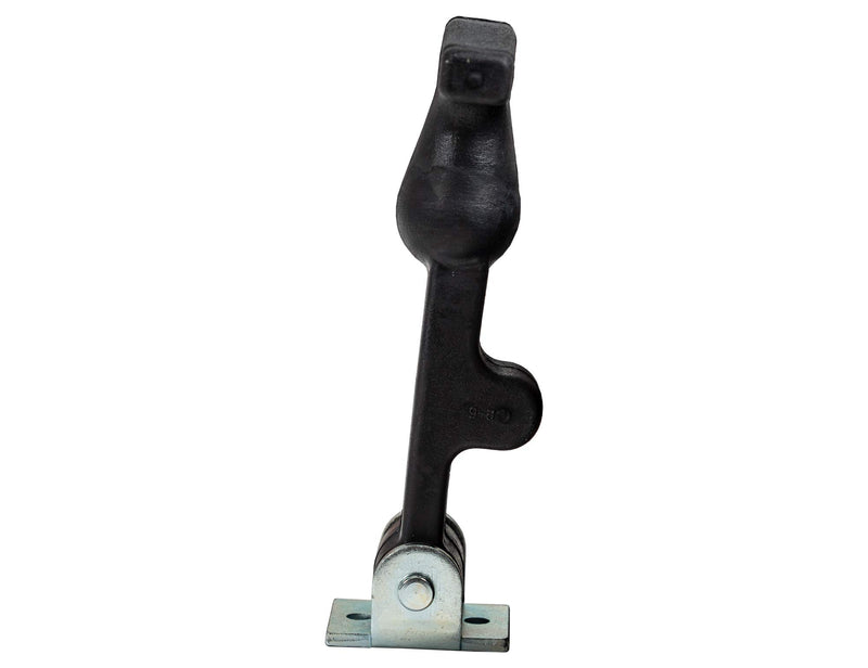 Buyers Products WJ201A 4-7/8" Rubber Hood Catch with A Bracket, Weather-Resistant Hold Down, 4 Pack, T-Handle Hasp, Draw Latch, Ideal Flexible Closure for Vehicle Hood Or Tool Box