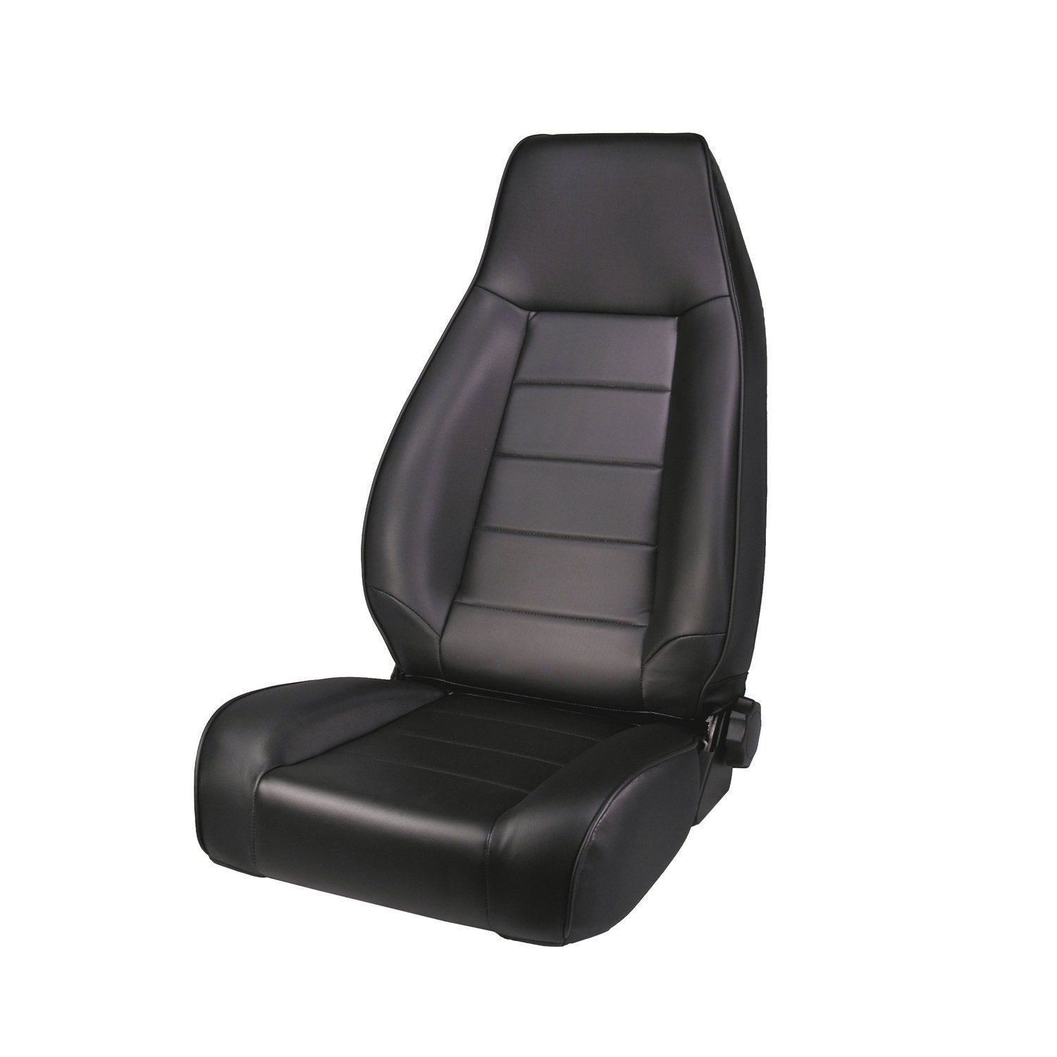 Rugged Ridge | High-Back Seat, Front, Reclinable, Black Denim | 13402.15 | Fits 1976-2002 Jeep CJ & Wrangler YJ/TJ