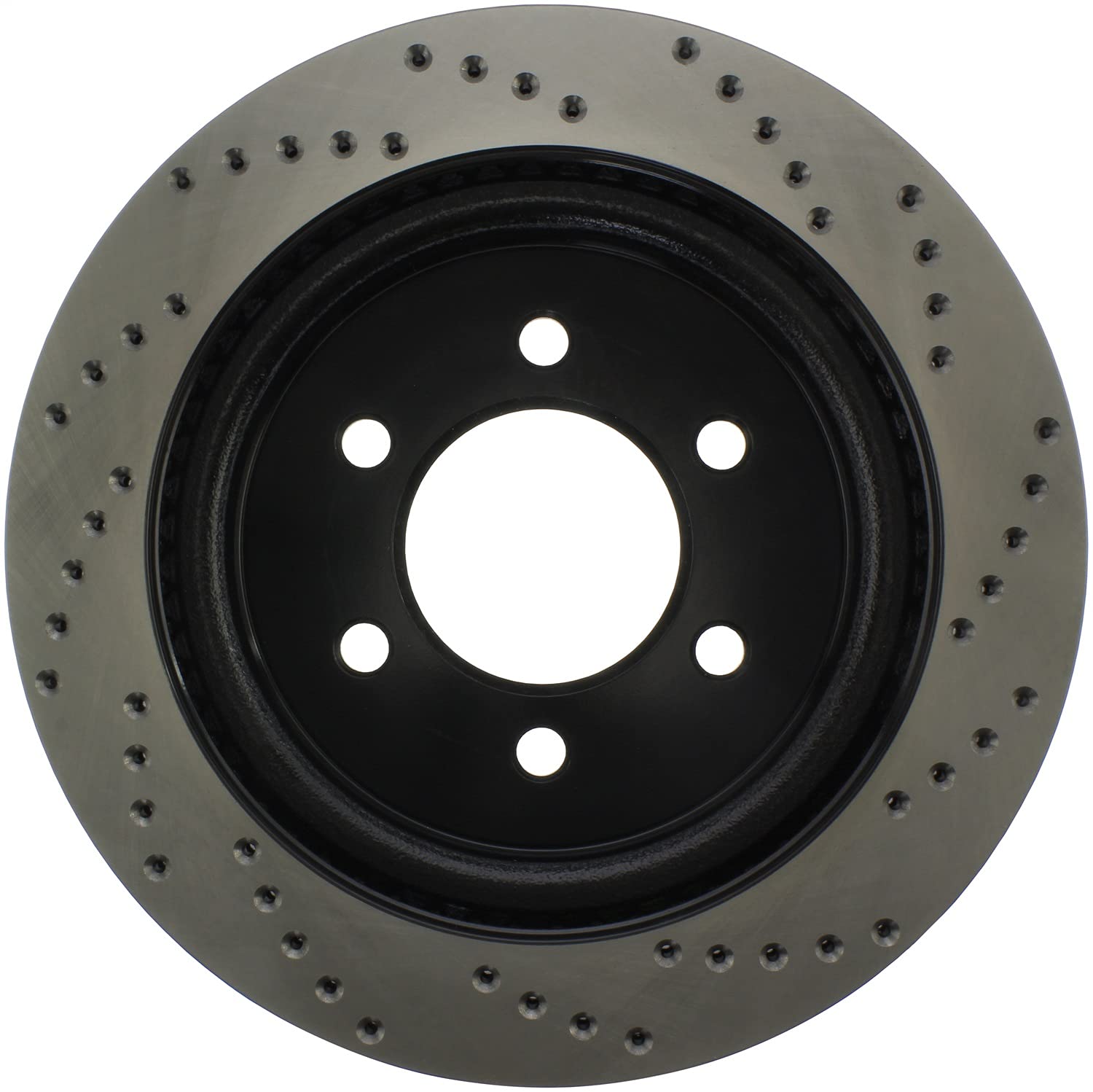 Right Stoptech 128.65153R Sport Cross Drilled Brake Rotor