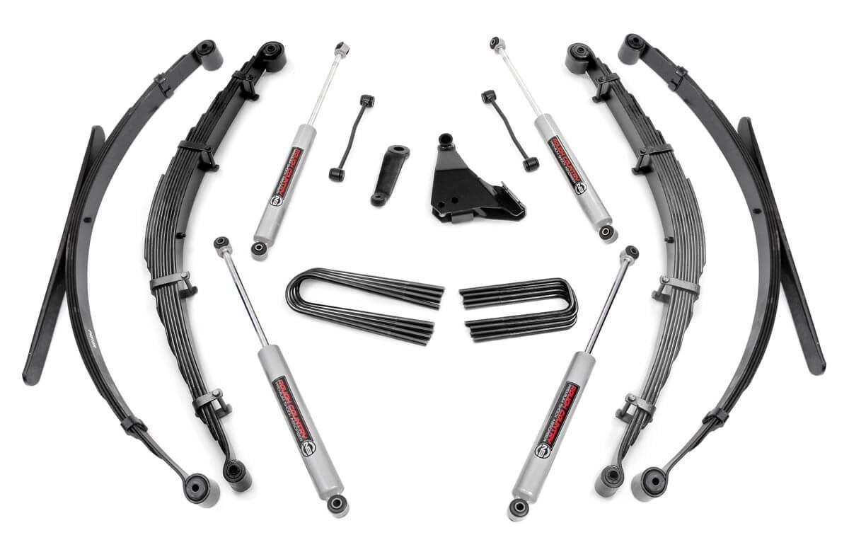 6" Rough Country Suspension Lift Kit for 1999 Super Duty | Post 3-1-1999-49230