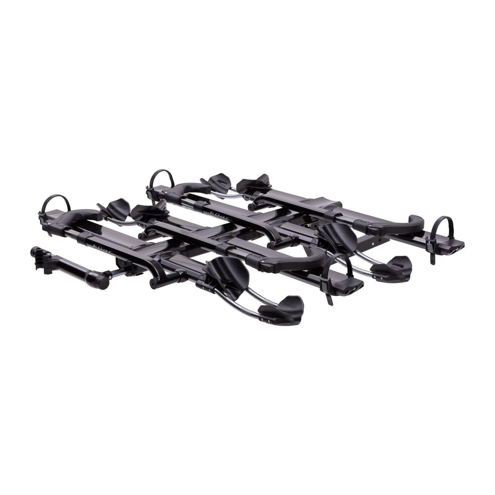 KUAT NV 2.0-2" Add-On - +2-Bike Rack | Increases The 2" NV to a 4-Bike Hitch Rack | Rugged All-Metal Construction | E-Bike Compatible | Easy Installation | Black Metallic (NA22B)