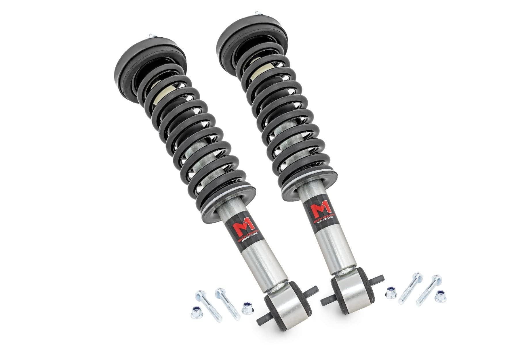 Rough Country M1 Adjustable Leveling Struts 0-2" for 14-24 Ford F-150-502068