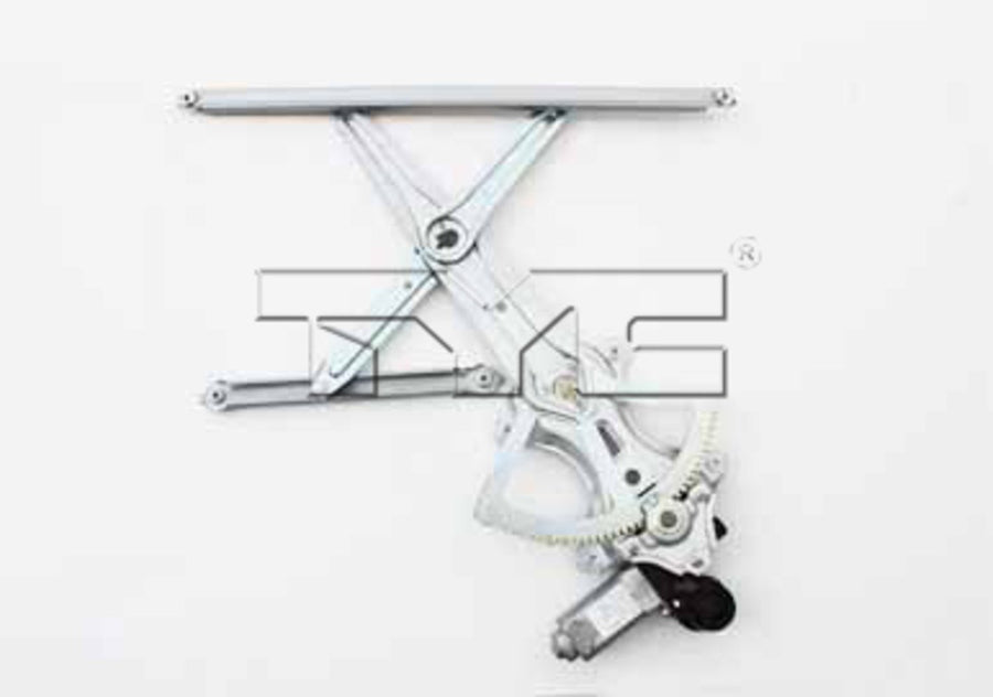 Power Window Motor and Regulator Assembly TYC 660100 Front Left-Side Compatible with 2003-2008 Toyota Corolla