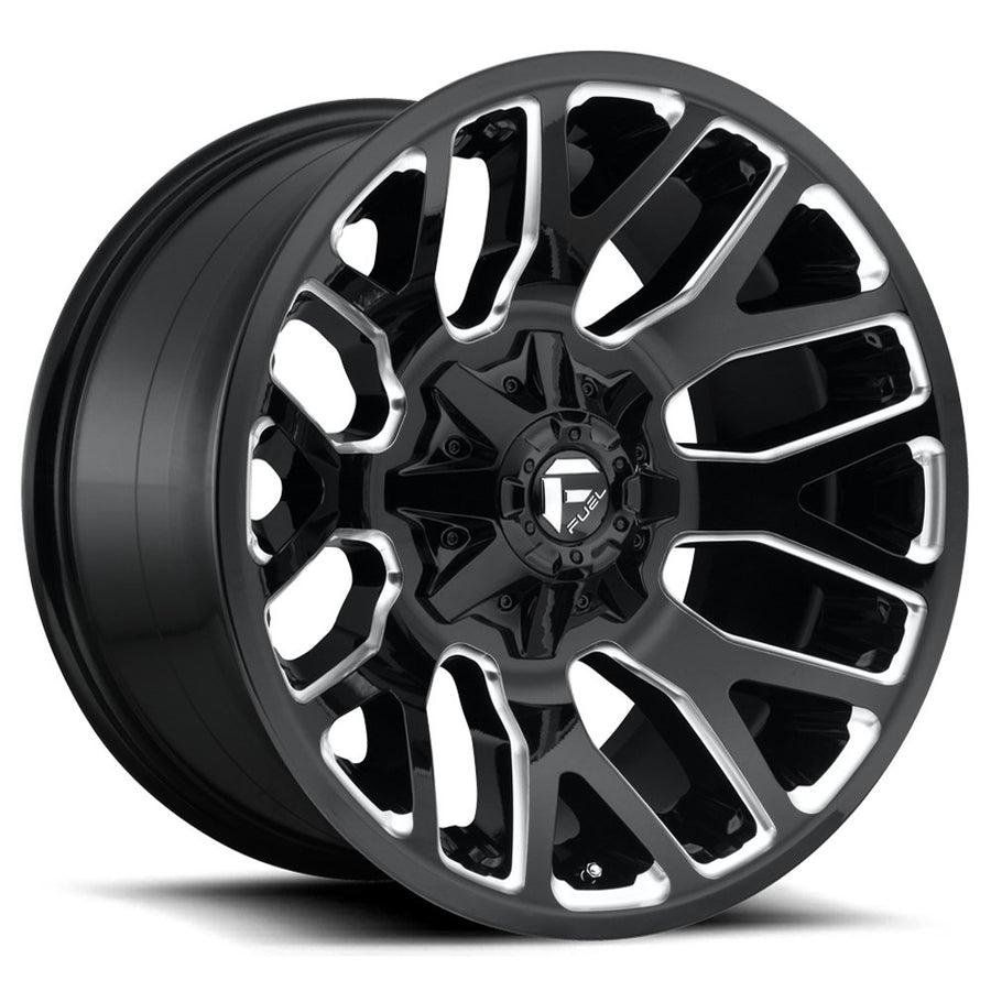 D623 Fuel Offroad WARRIOR BLACK Wheel with Painted and TPMS Compatible (20 x 9. inches /5 x 139 mm, 20 mm Offset)