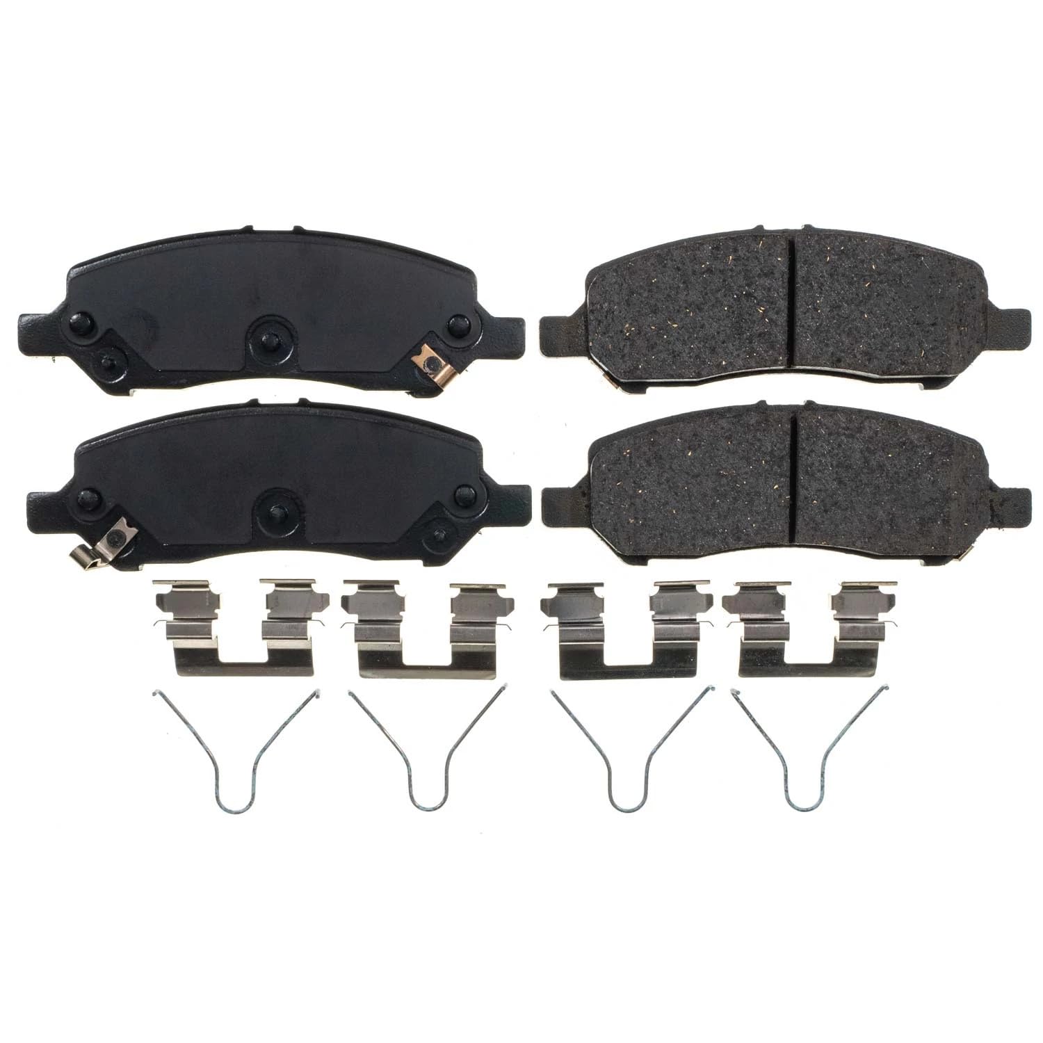 Rear Brake Kit Power Stop For Dodge Dart 2013-16 - Ceramic Brake Pads With Installation Hardware, 17-1647