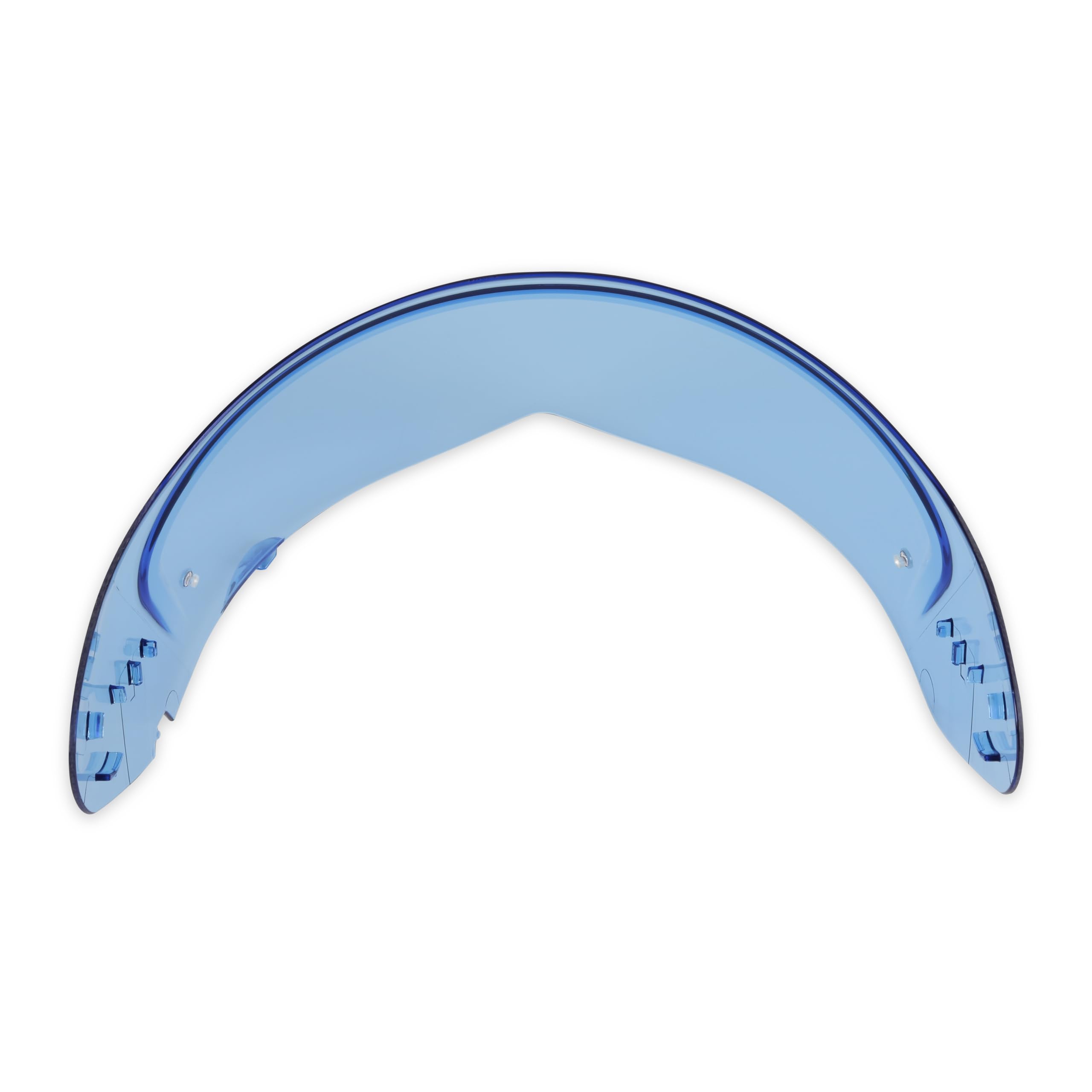 Simpson GBBSE Motorcycle Helmet Shield - Ghost/Speed Bandit Series - Hi Def Blue